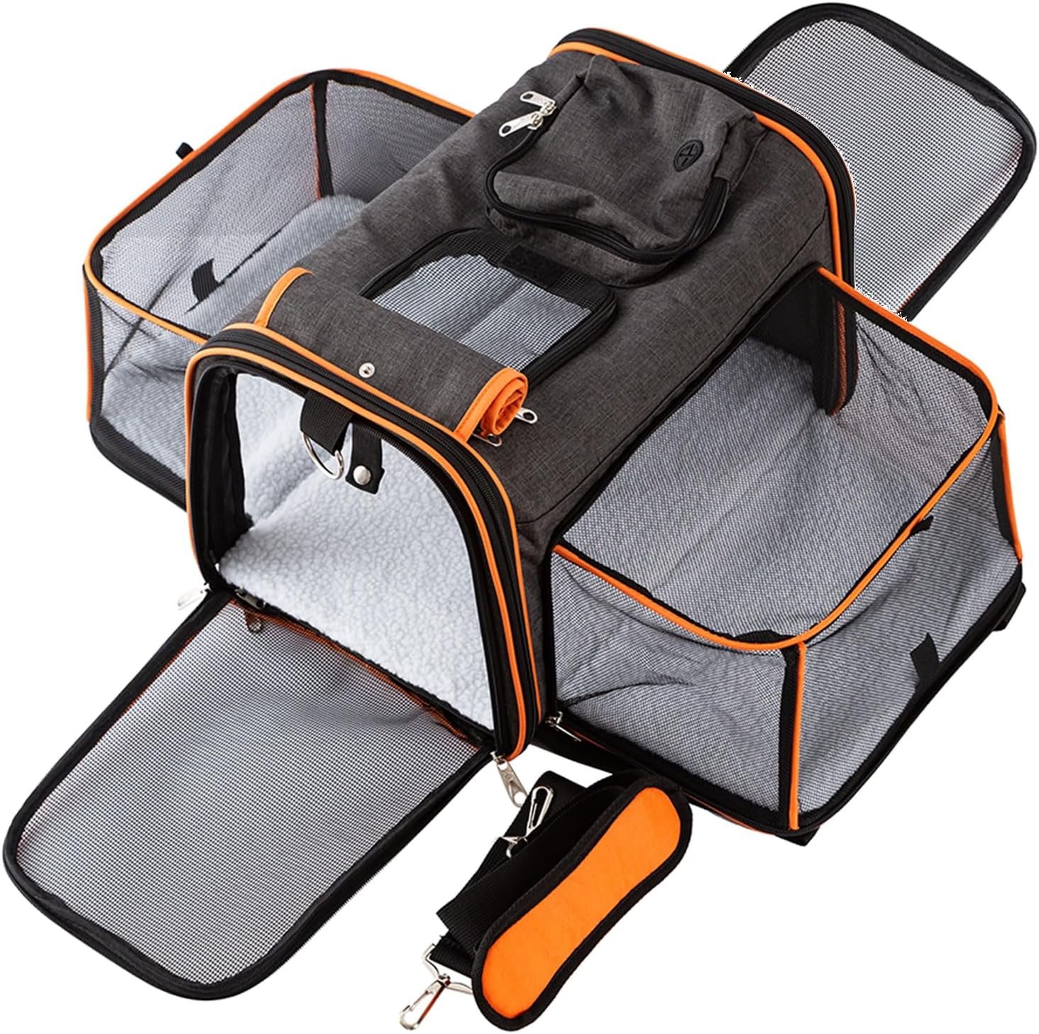 Pet Carrier Airline Approved, 17x11x11 TSA Travel Carrier