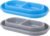 Anti-Ant Cat and Dog Food Bowls, 2PCS Ant Proof Cat Food Bowls Double Tray Proof Dog Bowl Non Slip Plastic Pet Feeder 10.8×5.9×1.4 Inch