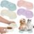 Luxshiny Pet Feeder 8Pcs Anti-Tip Double Feeding Bowls Elevated Cat Food and Water Dishes with Stable Design for Healthy Eating Posture