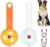 AHJ Dog Collar Light, 2 Pack Dog Safety Lights for Night Walking, USB-C Rechargeable Dog Light Clip-On LED for Kids’ Backpacks, Dogs, Runners, Joggers, Cyclists, Camping & Hiking
