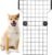 KOOLTAIL Dog Car Barrier – Front Seat Pet Vehicle Barriers Adjustable Steel,Safety Guaranteed Dogs and Passengers for Cars＆SUV’s, for Small and Medium Dogs