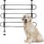 PetSafe Happy Ride Metal Dog Barrier – See-Through Tubular Design – Fits Most Cars, Minivans and SUVs – Keep Pets in The Back – Easy to Store in Vehicles