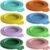 8 pack Silicone Pet Food Can Lids for 3 Size, Multicolor