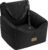 JOEJOY Dog Car Seats for Small Medium Dogs Under 35lbs, Dog Booster Seat with Detachable Washable Cover and Cushion, Memory Foam Pet Car Seat with Safety Belt and Storage Pockets (Black)