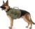 Himal Outdoors Dog Backpack & Saddle Bag, Tactical Hiking Backpack Green