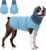 KOESON Reflective & Soft Dog Anxiety Vest with Ear Wraps for Thunderstorm