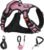 NESTROAD Dog Harness for Medium Sized Dog,No Pull Dog Vest Harness Set
