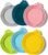 Food Can Lids, 6 Pcs Silicone Pet Food Can Covers for Dog & Cat Food, One Tin Cap Fit Most Standard Size Dog Cat Food Canned（Multicolor）