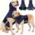Dog Anxiety Vest with Hood, Skin-Friendly Thunder Jacket for Dogs, All-in-One Shorter Back Length Calming Shirt for Thunder, Fireworks, Separation – Keep Pet Calm Without Medicine, Blue, S