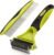 Pecute Double-Sided Undercoat Rake for Dogs & Cats with Thick Double Coats