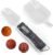 Dioche Digital Measuring Spoon Scale, High Precision 0.05g to 500g Capacity, with 30ml & 80ml Detachable Spoons, Tare Function & Unit Conversion for Baking, Cooking, Pet Food, Kitchen – Black