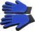 Pet Hair Removal Glove with 255 Silicone Tips for Dogs & Cats, 1 Pair Blue