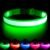 VIZPET LED Dog Collar, Light up Dog Collar Adjustable Safety Glowing Collar