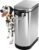 simplehuman 35 Liter, 40 lb / 18.1 kg X-Large Pet Food Storage Container for Dog Food, Cat Food, and Bird Feed, Brushed Stainless Steel