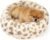 Avont Donut Dog Bed, Calming Round Pet Bed for Small & Medium Dogs, Cats
