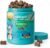 Solid Gold Calming Chews for Dogs with Melatonin for Storms & Travel, 120ct