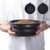 Extra Large Dog Bowl Pet Collapsible Bowls, 2 Pack Collapsible Dog Water Bowls for Large Dogs, Portable Pet Feeding Water Dish for Walking Parking Traveling with 2 Carabiners (Black+Black, Jumbo)