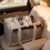 Pet Carrier Bag for Cats & Small Dogs, Airline Approved Travel Cat Carrier with Mesh Windows, Shoulder Strap & Removable Mat, Foldable Design for Home & Outdoor Trips