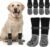 PICK FOR LIFE Non Slip Dog Socks with Grippers Prevent from Licking Paws,Anti-Slip Dogs Grip Socks for Senior Dogs on Hardwood Floor(Grey,2Pairs,S)