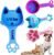 ubjva Personalized Cat Food Scoop Custom Cat Food Measuring Cup with Name Pet Accessories Gifts for Pet Lover