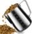 2.5 Cup Dog Food Scoop Stainless Steel Dog Food Measuring Cups Pet Food Scoop with Precision Scale for Dogs Cats