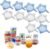 Silicone Can Lids (10 Pack, All 2.6” Diameter), Reusable Silicone Stretch Lids for Pet Food Cans, BPA-free Seal Can Covers for Yogurt Jars Soda Regular Mason Jars Canned Pet Foods