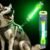 LaRoo LED Dog Safety Light Strip, Hook & Loop Glow Strap for Collar Leash