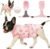 Surgery Recovery Suit for Female Male Dog, Soft Onesie After Spay Neuter, S