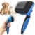 Self-Cleaning Dog Brush for Shedding, Slicker Brush & Grooming Tool