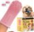 Jasper Dog Toothbrush, 360° Finger Toothbrush for Dogs & Cats, Pink 2-Pack
