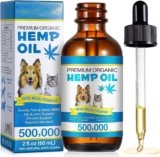 Oil for Dogs & Cats 60ML,Pet Oil for Pain,Skin,Arthritis Pain,Pain Relief,Calming,Omega 3,6,9 for Dog Emotions,Barking & Dog Joints,Supports & Maintains Healthy Joints (1 Pack, Blue)