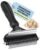 MalsiPree Dog Brush – Large Black, 2-in-1 Undercoat & Dematting Rake