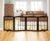 PAWLAND Extra Wide Foldable Dog gate for Doorway, Indoor, 96“ W, 30″ H