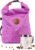 Wilderdog Doggie Bag – Water Resistant, Portable Kibble Carrier & Stainless Steel Mug – Lilac