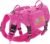 Forestpaw Tactical Dog Harness for Medium Dogs,Service Dog Vest,M,Hot Pink