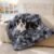 Luciphia Calming Waterproof Dog Blanket, Reversible Faux Fur Pet Blanket