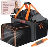 Soft Sided Cat Pet Dog Carrier, Large Airline Approved Travel Bag