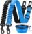 COOYOO Dog Seat Belt,3 Piece Set Retractable Dog Car Harness Adjustable for Vehicle Nylon Pet Safety Heavy Duty & Elastic