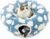 Lesure Donut Cute Jacquard Cat Tunnel Bed Kitten Toys for Puppy Bunny