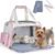 Homespon 34.5L Soft-Sided Cat Dog Carrier, Airline Approved Pet Bag