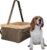 PetSafe Happy Ride Dog Booster Seat, Brown, Up to 12 lb