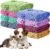 8Pcs Dog Towels for Drying 55 x 28 Inch Pet Bath Towels Bulk