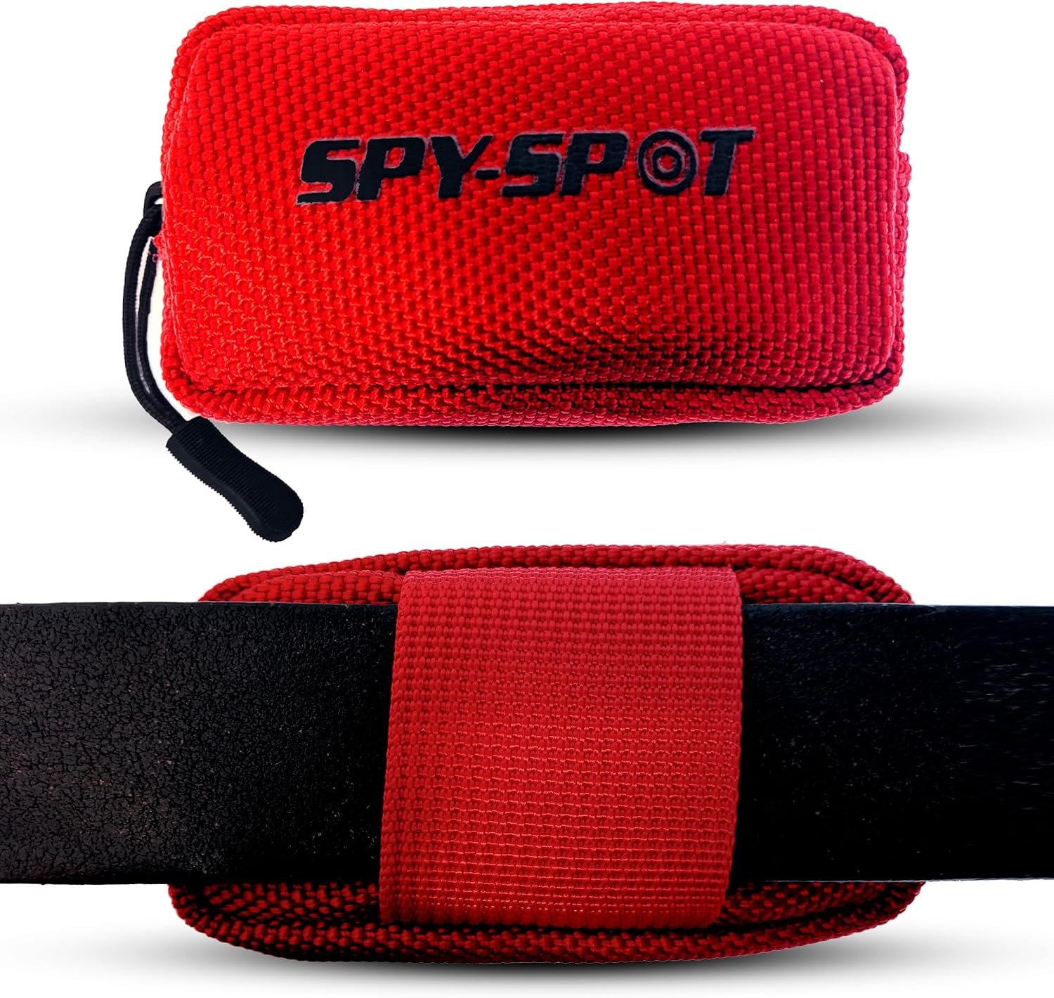 SPY SPOT GPS Tracker Pouch – Compatible with GL320MG, AirTag & Tile, Red