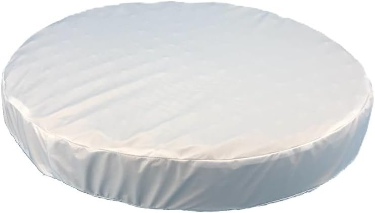 Waterproof Round Dog Bed Liner with Zipper 36x36x5 inch