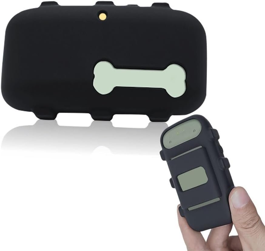 Silicone Holder Compatible for Tractive XL GPS Dog Tracker (Black,1 Pack)