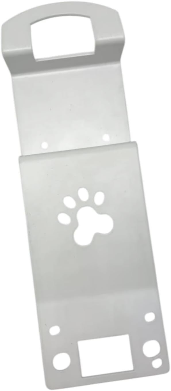 Cat Door Strap and Latch Accessory Portable for Keeping Dogs and Kids Out of Rooms, Steel Professional Easy to Install