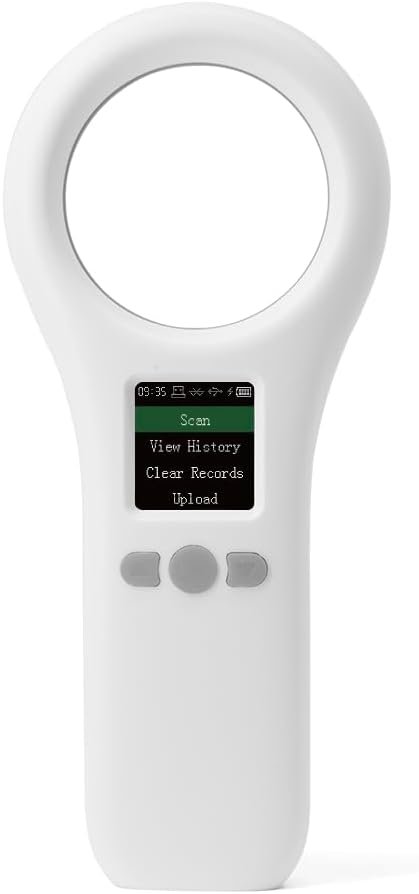 Microchip Scanner ISO11784/85/FDX-B/EMID 500 Records Data Storage