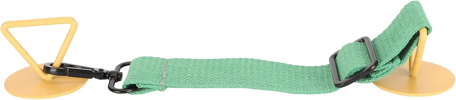 Door Strap Lock Adjustable Pet Door Stopper Dog Proof Cat Entry Stick Strap Lock Strong Adhesive Easy Install for Double Fold Pocket Doors Cloth Metal 20 30cm 112g (Green)