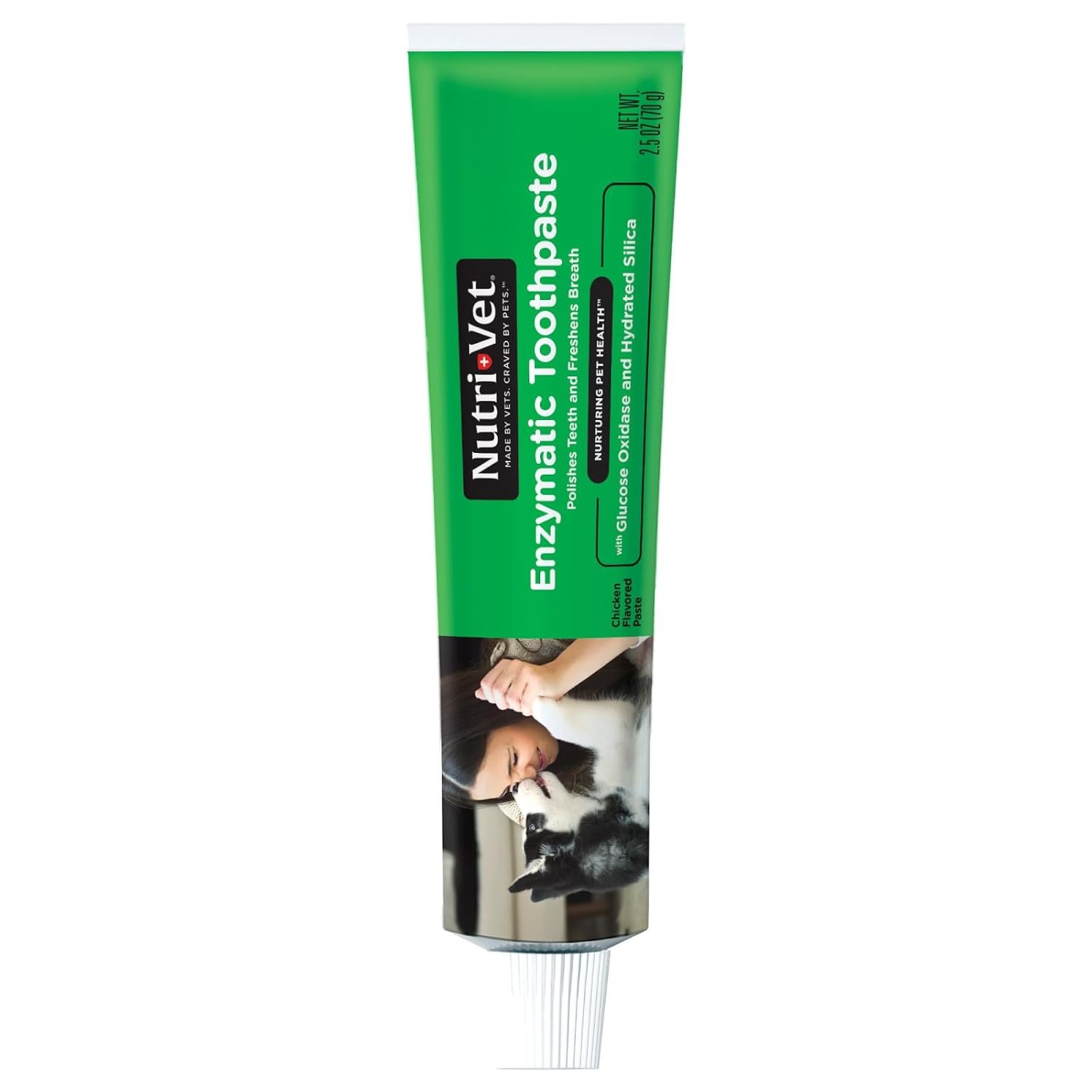 Nutri-Vet Enzymatic Dog Toothpaste, Dog Dental, Chicken Flavor, 2.5oz