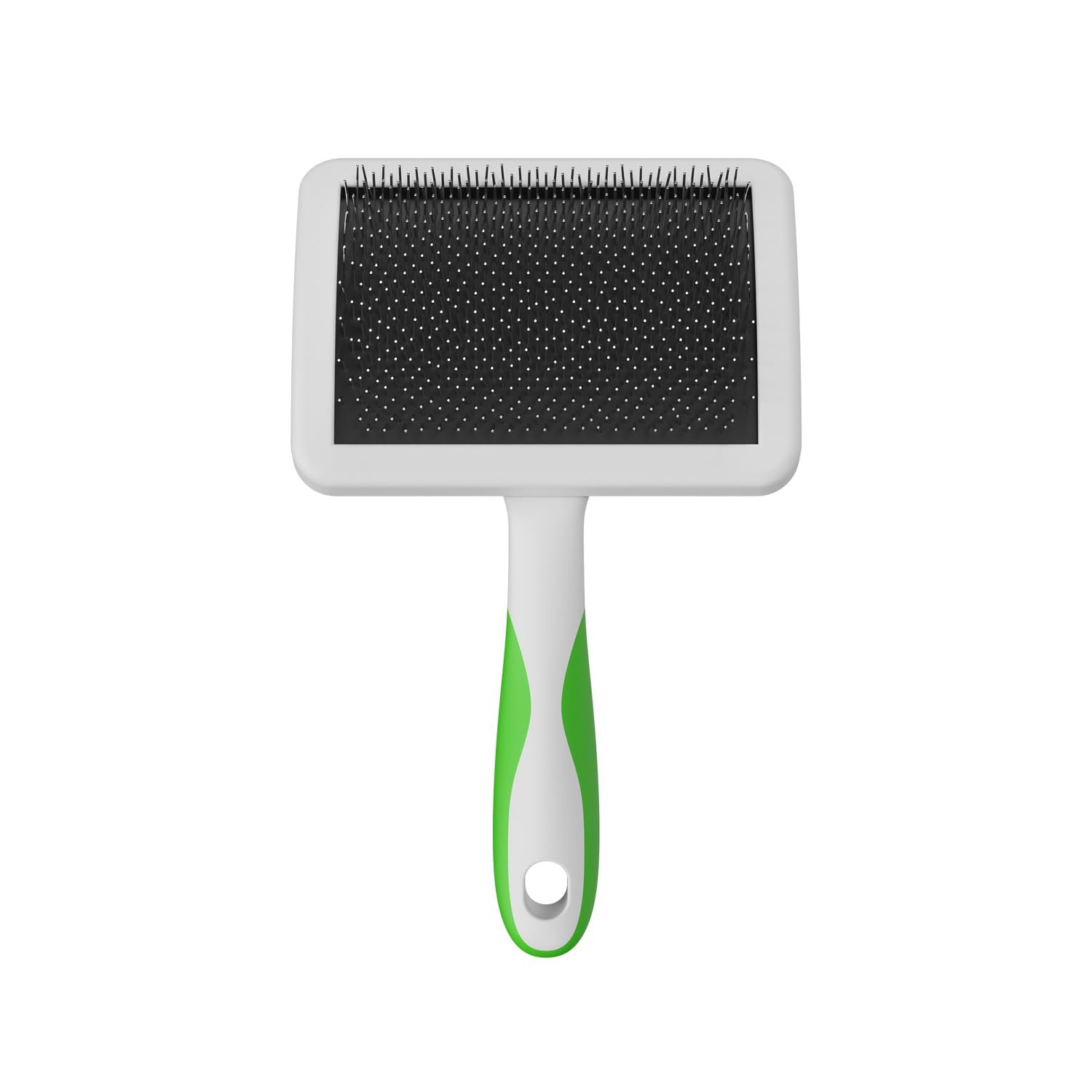 Andis 68540 Self-Cleaning Slicker Brush, Large, Green